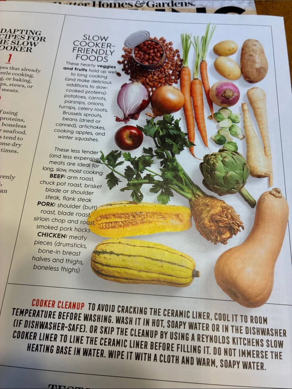 Better Homes & Gardens Grilling recipes & Slow cooker recipes cookbook magazine